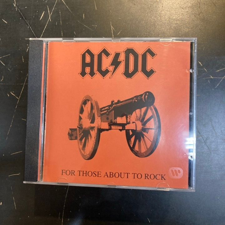 AC/DC - For Those About To Rock CD (M-/VG+) -hard rock-